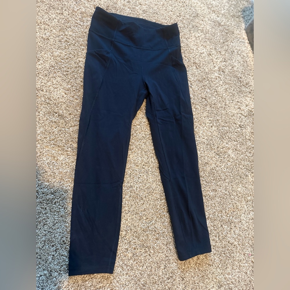 lululemon athletica Navy Blue Leggings
